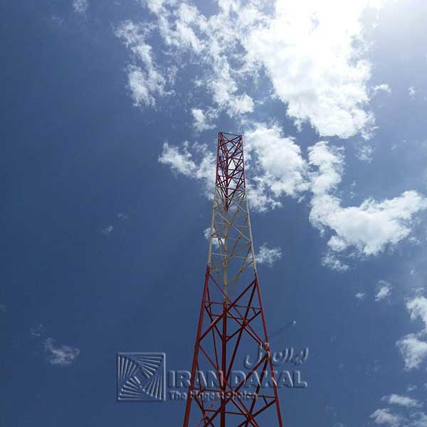 دکل خودایستا 54 متری خط لوله اتیلن 3
